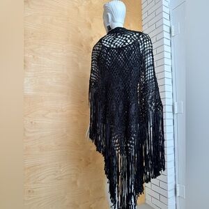 Stunning crochet scarf /wrap dress